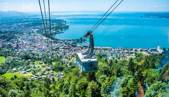 Bregenz Austria lakeside cityscape with Lake Constance - Getting Weed in Bregenz 2026 travel guide