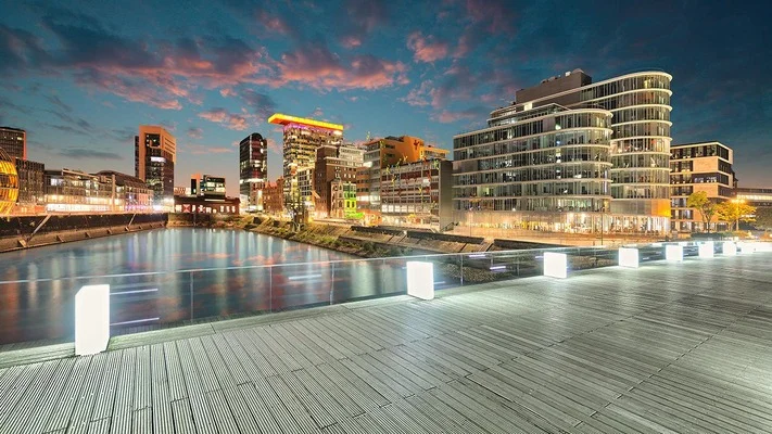 Get weed in Düsseldorf - scenic city view representing legal cannabis options in 2026