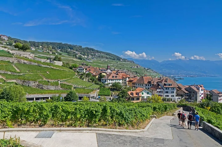 Get Weed in Geneva 2026 - Legal cannabis travel guide for Switzerland with Geneva skyline and cannabis elements